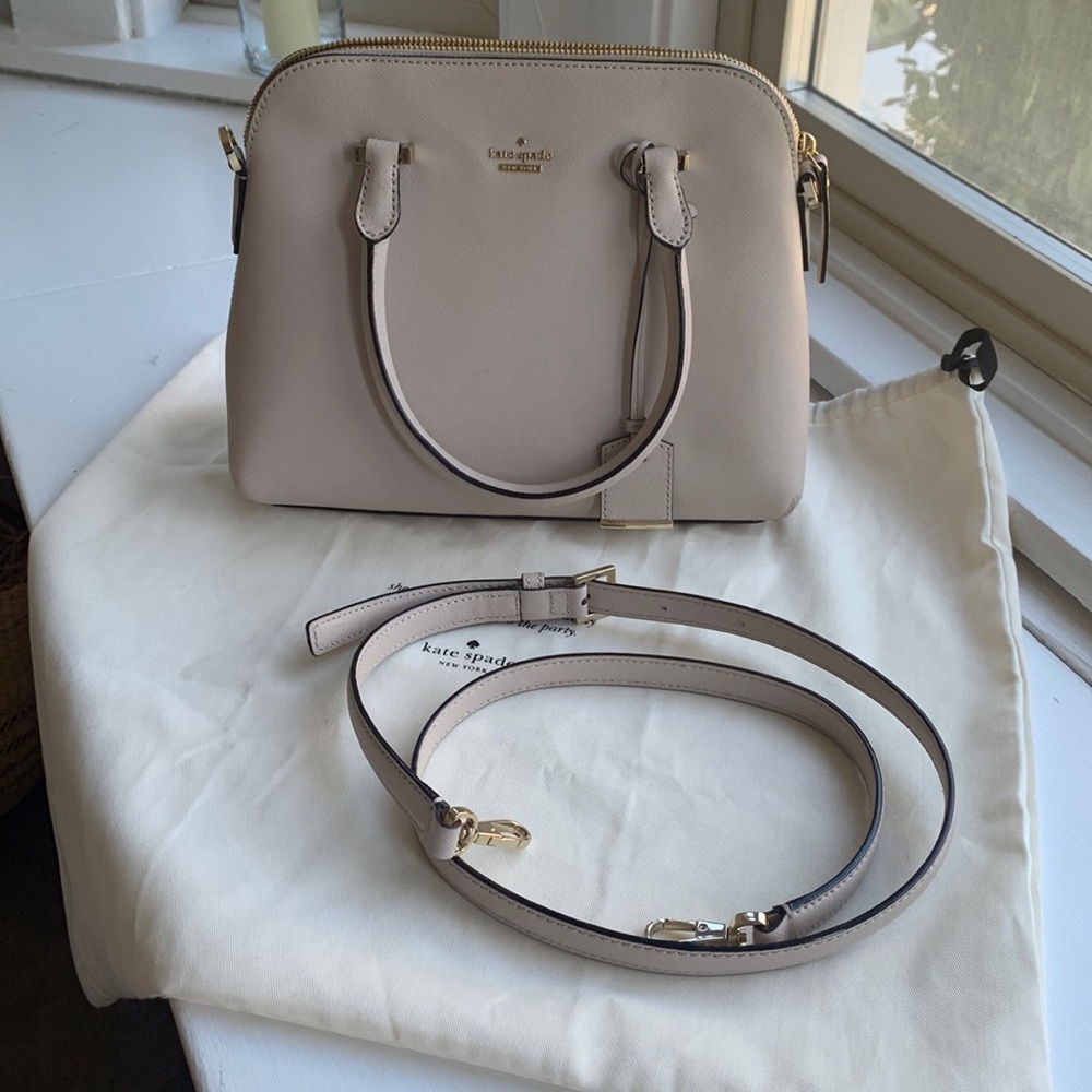 Kate Spade Cameron Street Maise satchel in Tusk